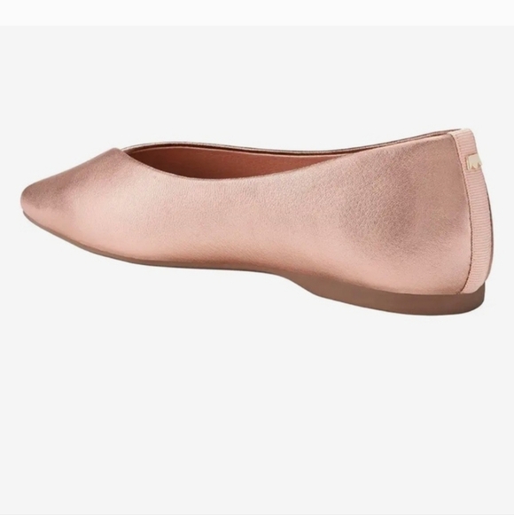 Birdies The Goldfinch Ballet Flats in Rose Gold Size 9 - Picture 3 of 12